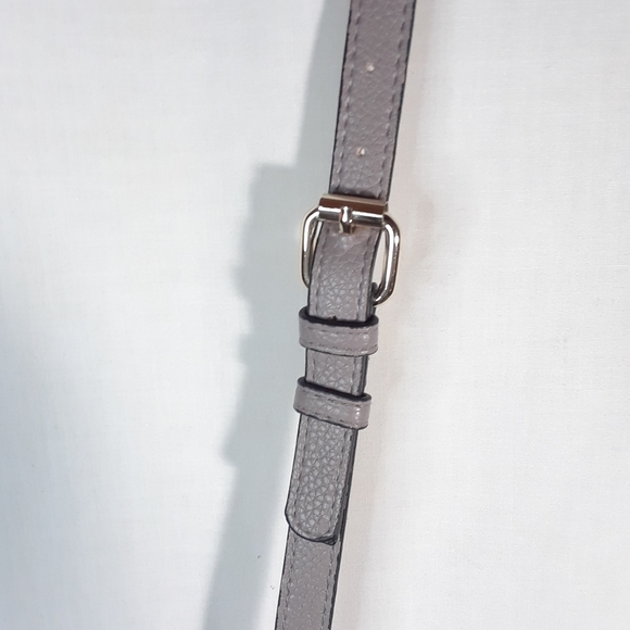 Merona purplish gray shoulder bag with flap - Picture 5 of 8